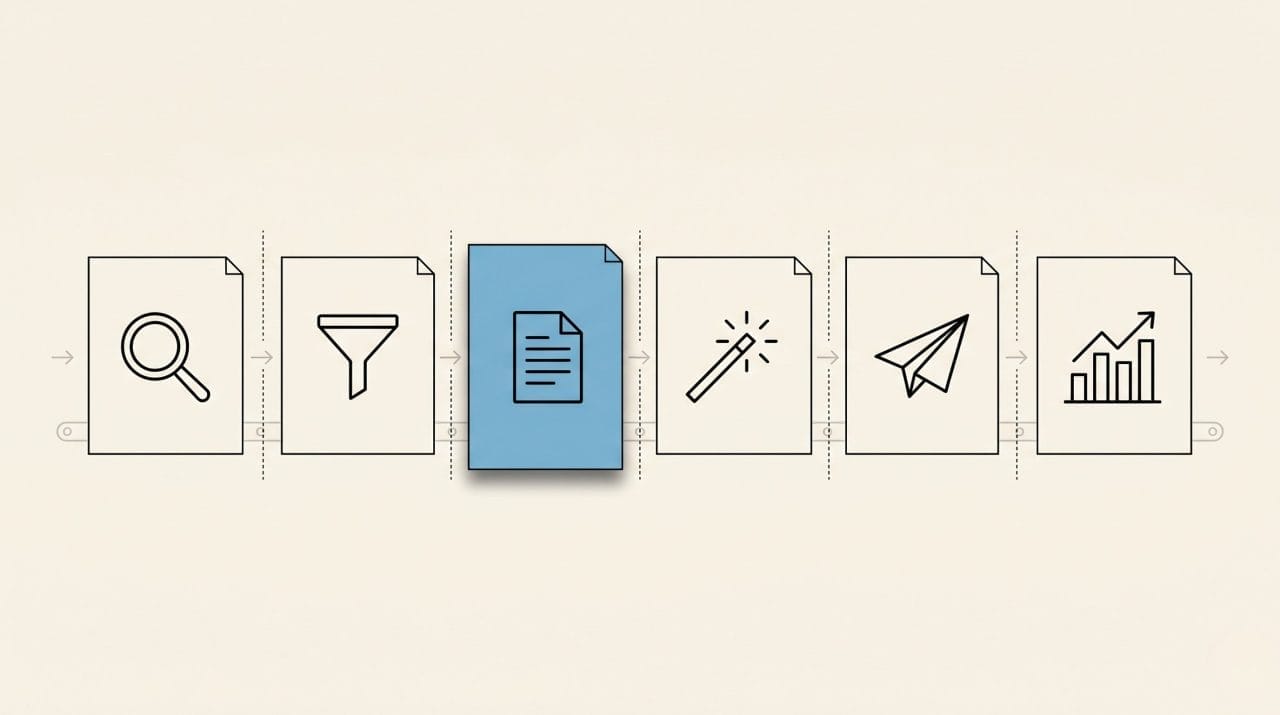 Your Newsletter Production Has Six Stages. ChatGPT Handles One. Tomorrow We Launch What Handles the Other Five